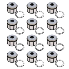 12 Pack FD4596 Fuel Filter For Ford F & E Series 7.3L Powerstroke Diesel