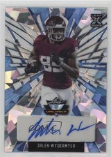 2022 Leaf Valiant Platinum Blue Crystals 7/7 Jalen Wydermyer #BA-JW1 Auto 0nr3