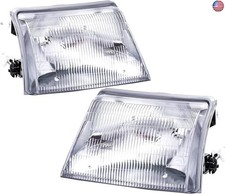 Headlights Assembly Replacement for 1998 1999 2000 Ford Ranger Pickup Truck