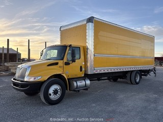 2020 International MV607 26' S/A Box Delivery Truck Cummins Liftgate A/T bidadoo