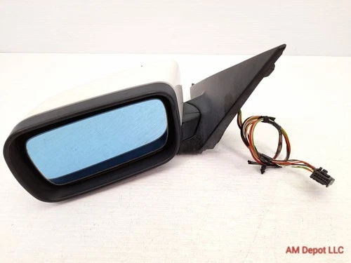 2002 BMW 330xi 330i 325i 325xi E46 Sedan Front Left Side View Mirror White
