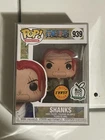 Funko Pop Animation #939 One Piece Shanks CHASE Big Apple Exclusive Box Damage