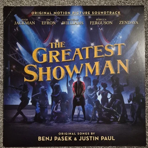 Greatest Showman Original Soundtrack LP Record 2018 NM Vinyl inc Booklet