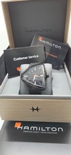 Hamilton Ventura Elvis 80 Automatic Black Dial Rubber Strap Men's Watch