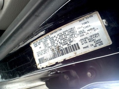 (LOCAL PICKUP ONLY) Passenger Rear Side Door Limited Body Side Moulding Fits 96-