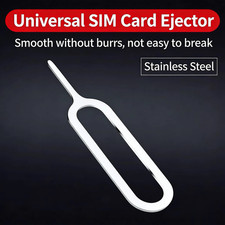 10pcs - SIM Card Tray Remover Eject Tool Key Pin For iPhone / Samsung Ejector