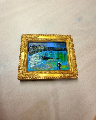 Van Gogh & Monet-Inspired Resin Refrigerator Magnets   Home Decor, Gifts Souveni