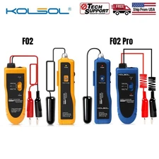 KOLSOL F02 or F02 Pro Underground Wire Locator,Cable Test Wire Locator Tracker