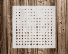 Dots Pattern Stencil, Reusable Stencil For Painting, 2113