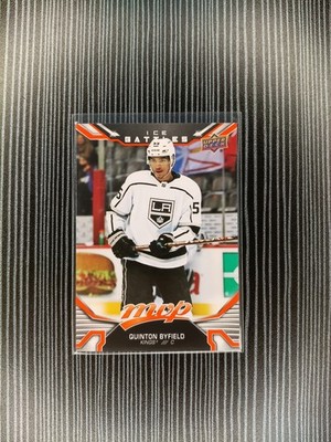 2022-23 Upper Deck MVP Hockey Quinton Byfield #198 Ice Battles Kings