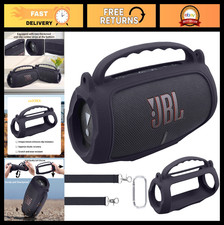 Portable Waterproof Silicone Case for JBL Charge 5 Bluetooth Speaker - Soft Cove
