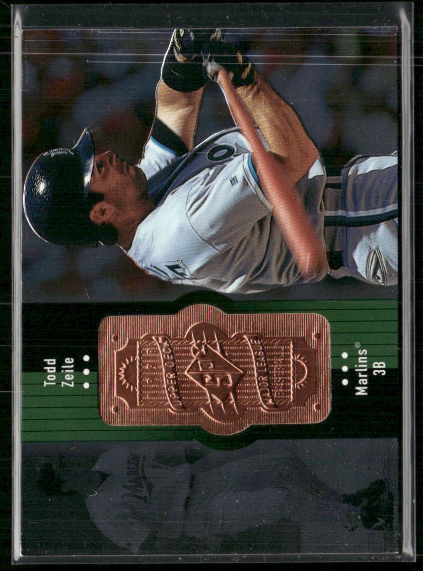 1998 SPx Finite #276 Todd Zeile #/9000