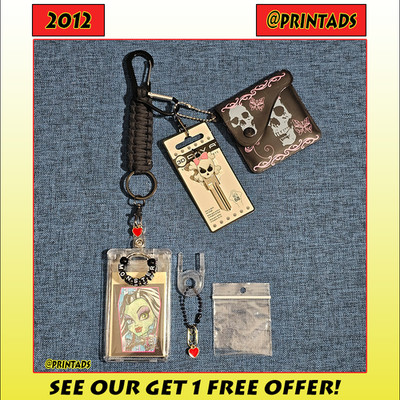 2012 Frankie Stein Valentines Card + Keychain + Lock Box - See Video Inside! #3