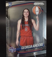 2025 WNBA Prizm Base RC Georgia Amoore Variation RC Washington Mystics💥