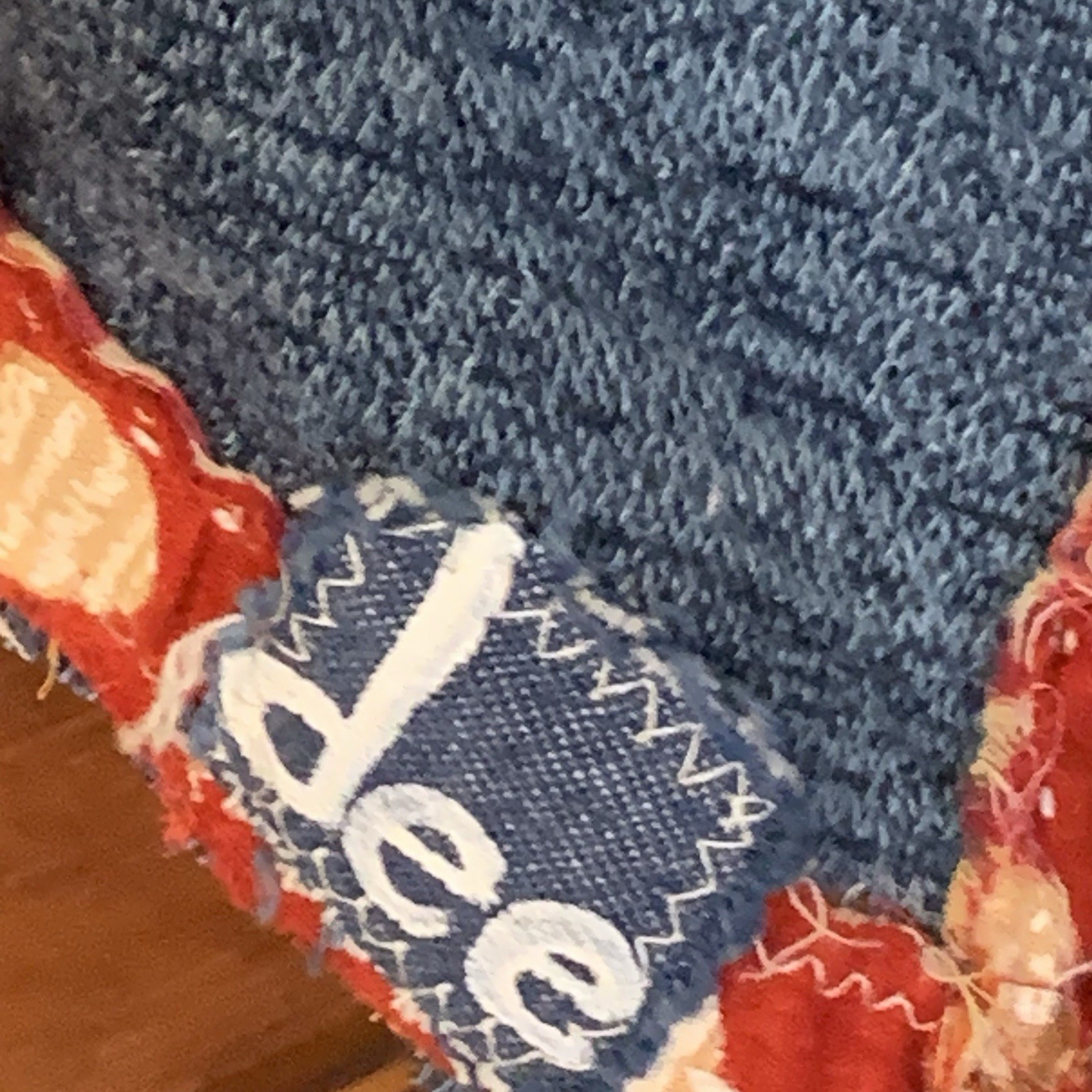 Upcycled Plus Size Poncho Batwing Patchwork Boho … - image 12