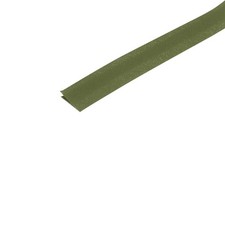 1/2 Inch Double Fold Bias Tape, Polyester Continuous Bulk Dark Green 55 Yards