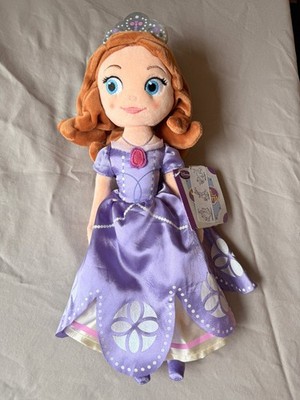 Sofia the First Once Upon a Princess Plush Doll Disney Store New