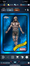 DIGITAL Topps Marvel Collect Chrome 2025 Ka-zar LE Base Blue 299cc