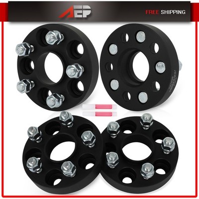 4X 5x100 Hubcentric Wheel Spacers 1'' thick 12x1.25 For Subaru Legacy 1990-2014