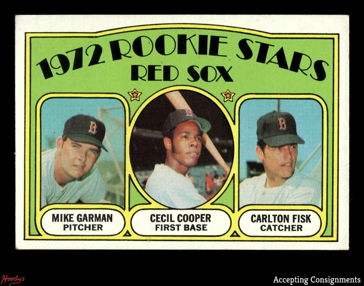 Topps Cecil Cooper Baseball 1972 Season Sports Trading Cards 