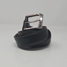 Brighton Ventura Men s Black Italian Calfskin Leather Belt Size 40 M10383 USA