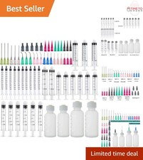 Plastic Glue Dispenser Set 1ml-50ml Industrial Use Measuring Refill
