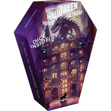 Halloween-Adventskalender mit W&uuml;rfelset f&uuml;r spannende Brettspiele