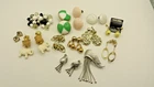 Vintage Lot-12 Pairs of Earrings Screw Back, Clip On, Pierced Costume Jewelry