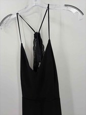 Pre-Owned Lulus Black Size Medium Evening Maxi Sleeveless Dress