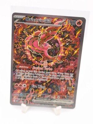 ORICORIO EX - POKEMON 024  PHANTASMAL FLAMES PROMO BLACH STAR 3