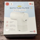 Gentle Canopy Bath Tub Filter - Reduce Chlorine & Irritants, Easy Install