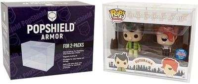PopShield Armor - Funko POP! Hard Protectors 4 Inch - For 2-Pack Figure Sets- Ac