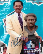 Charlie Sanders Detroit Lions Signed 8x10 Photo Autographed PSA/DNA COA HOF