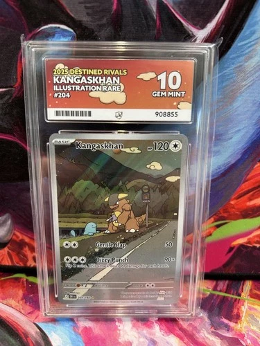 Pokémon Kangaskhan Destined Rivals #204 Illustration Rare ACE 10