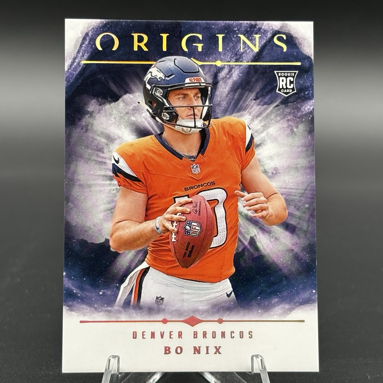 2024 Panini Origins Rookie Bo Nix #149 RC Denver Broncos