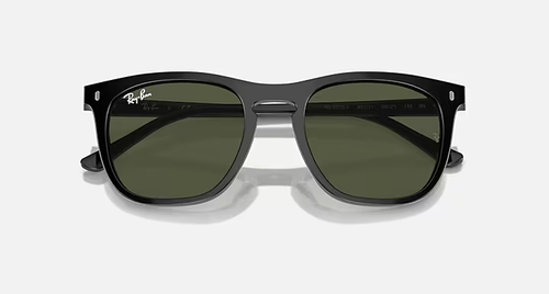Ray - Ban Sunglasses RB2210 901/31 Black green Men's Women's - Picture 4 of 4