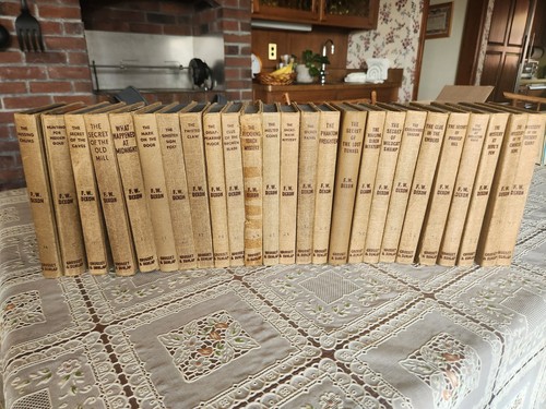 VTG 1923-1953 The Hardy Boys Books Lot of 25, F.W. Dixon Brown Covers Collection