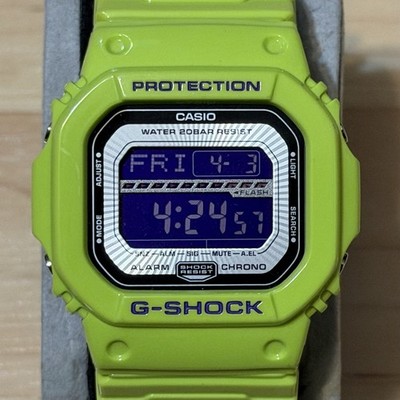 Casio G-Shock GLS-5600V-3 G-Lide Yellow Nylon Men's Digital Watch