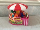 Vintage nasta Merry Go Round Carousel  Made In Hong Kong- Rare- Works