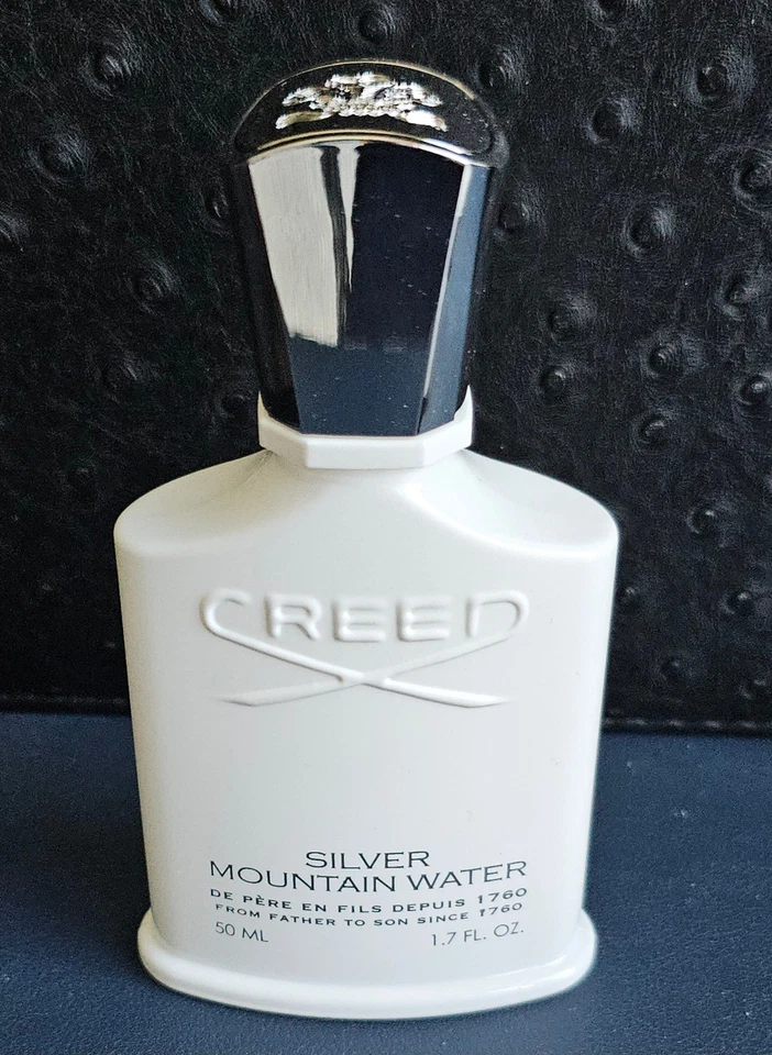 Creed Silver Mountain Water Eau De Parfum 50ml 1,2 oz novo lote F000152 - Imagem 2 de 4