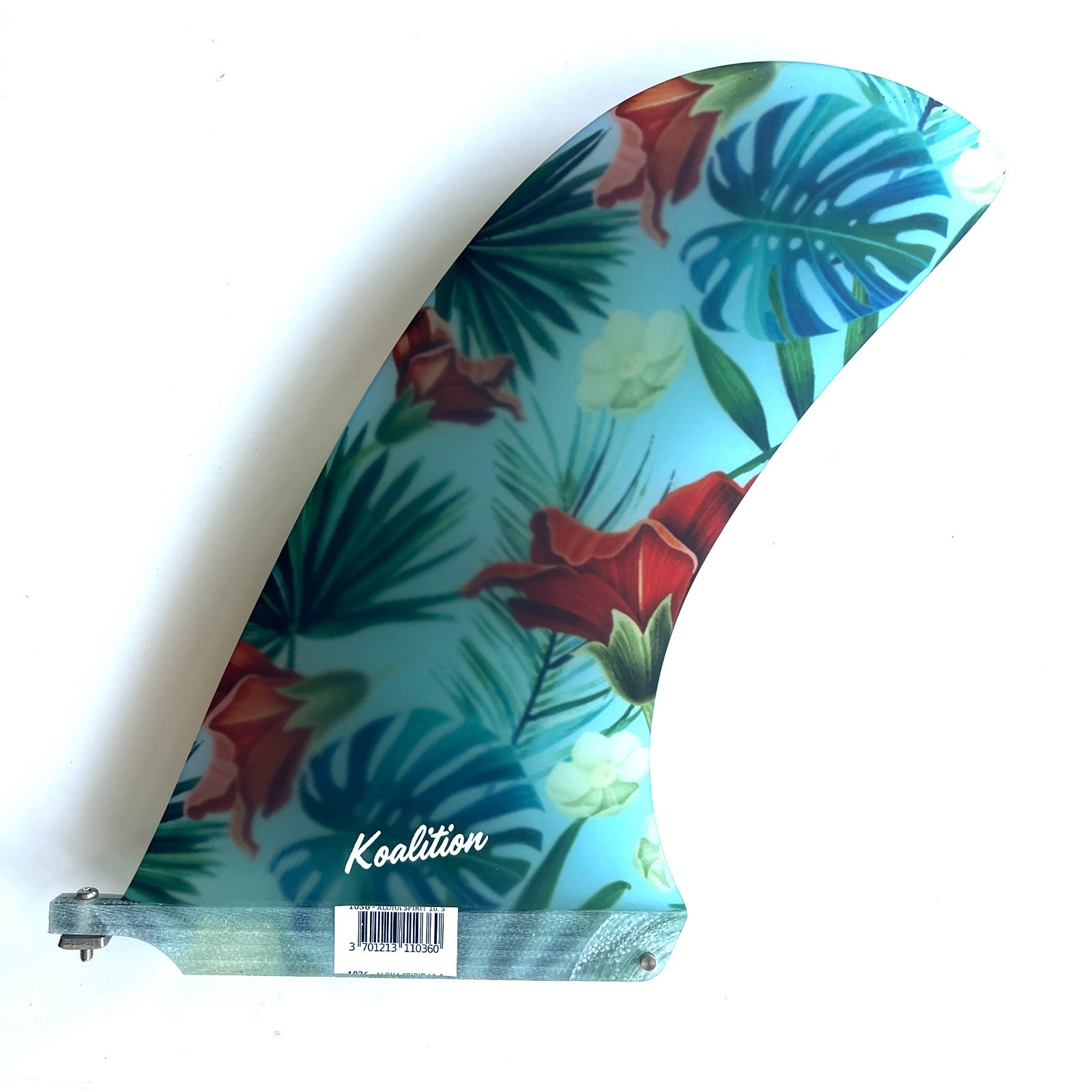 Koalition Aloha Spirit Pivot Longboard Surfboard Fin 10.5 Inch NEW hawaiian