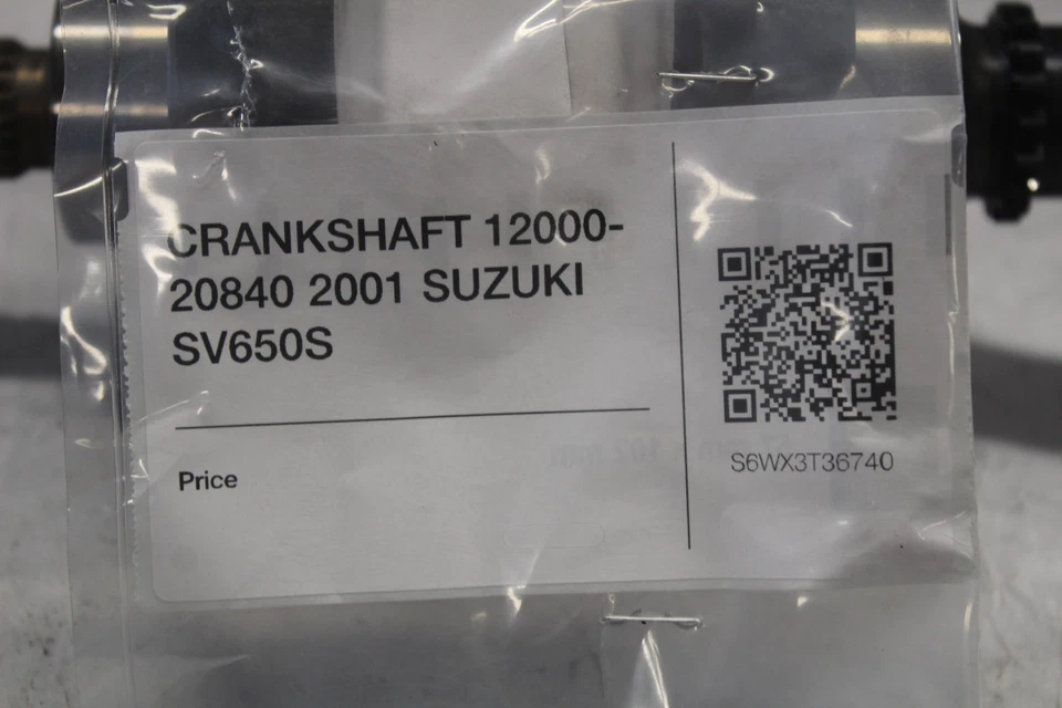 КОЛЕНЧАТЫЙ ВАЛ 12000-20840 2001 SUZUKI SV650S - Изображение 2 из 4