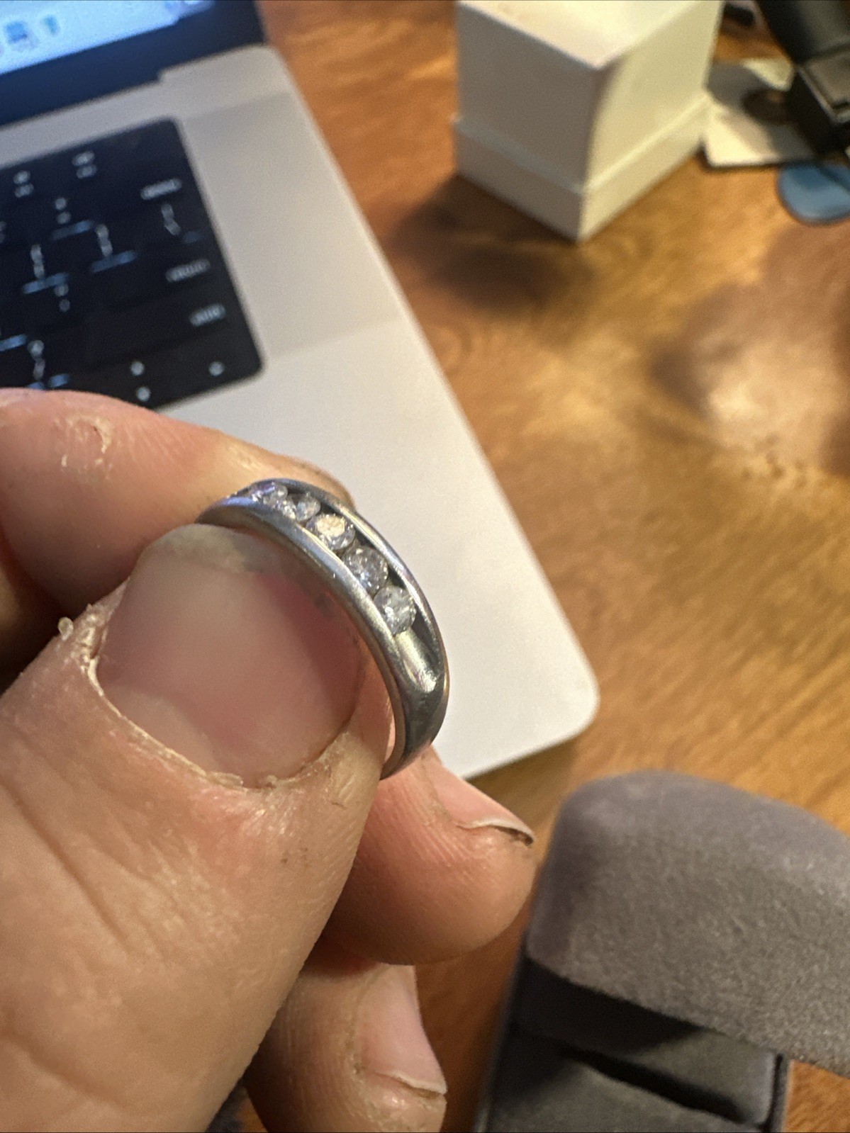 Platinum Ring - image 9