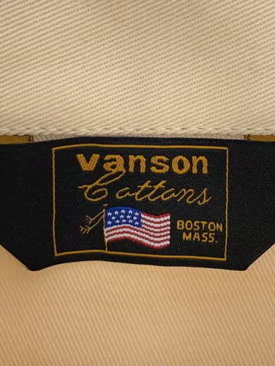 VANSON/Jacket/M/Polyester/IVO/Solid - image 3