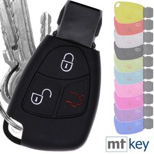Auto Schl&uuml;ssel H&uuml;lle Schwarz f&uuml;r Mercedes W203 W215 W208 W209 W210 W211 W219