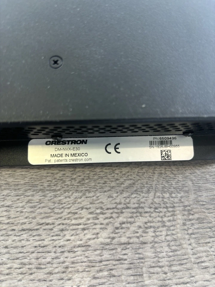 Codificador de video en red Crestron DM-NVX-E30 DM 4K Foto 4 de 4