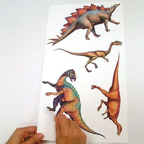 Calcomanías de pared RMK1043SCS como dinosaurios pelar y pegar pegatinas decoración habitación niños Foto 4 de 4