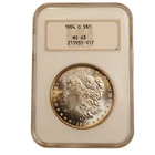 1904 *O* Morgan Silver Dollar NGC MS63 GENERATION 4 **FATTY**FREE SHIPPING 537