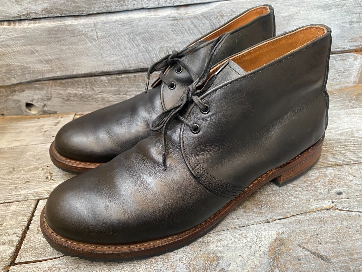 Red Wing 9024 Heritage Beckman Chukka Black Leather Work Mens