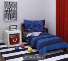 Carter's  All Star 4 Piece Toddler Bedding Set